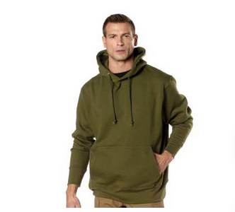 Black or Olive Drab color Pullover Hooded Sweatshirt is an absolute game changer.