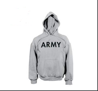 Army  Pullover Hooded Sweatshirt ( check mens apparel for  the sweatpant)